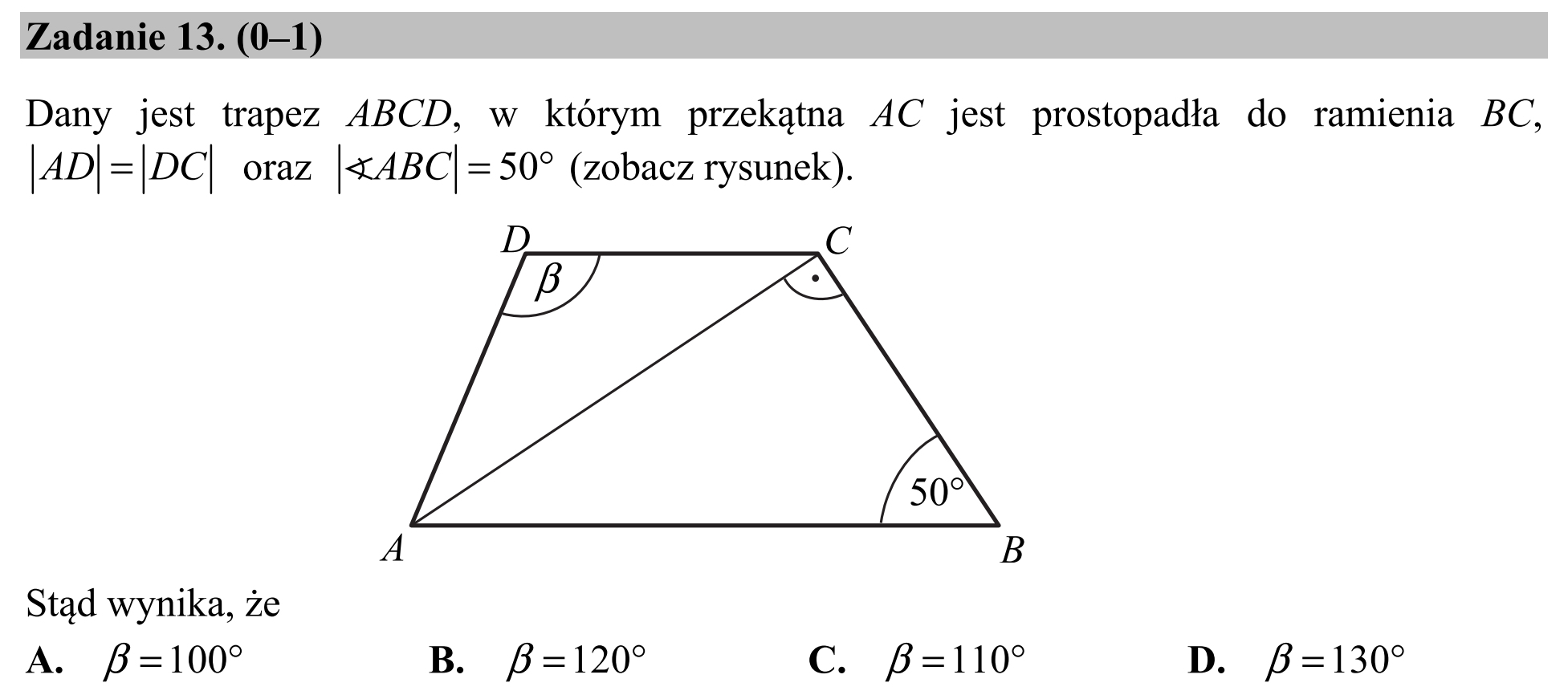 Matura dodatkowa, czerwiec 2016, podgląd zadania 13