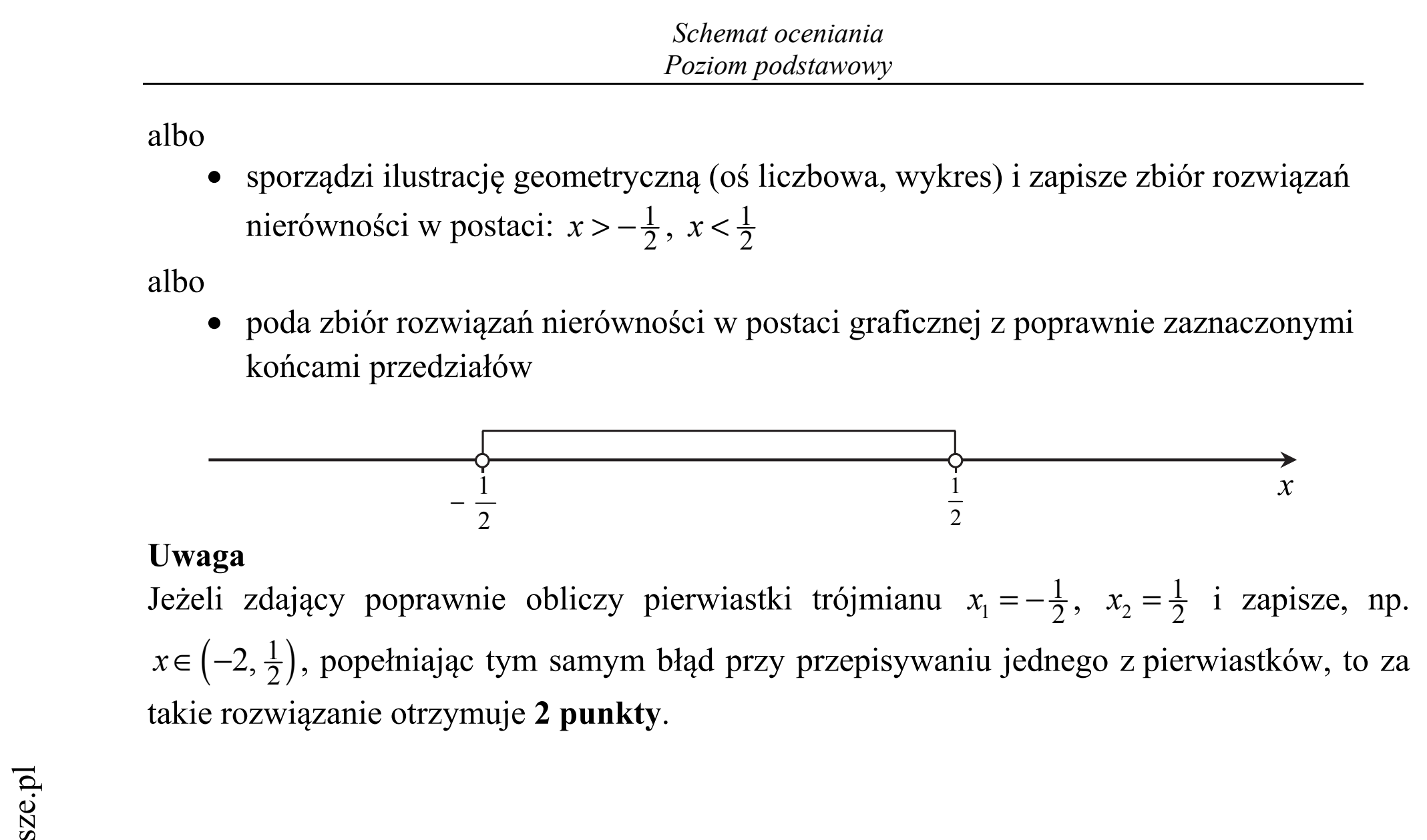 Matura dodatkowa, czerwiec 2017, odpowiedź do zadania 26, fragment 3