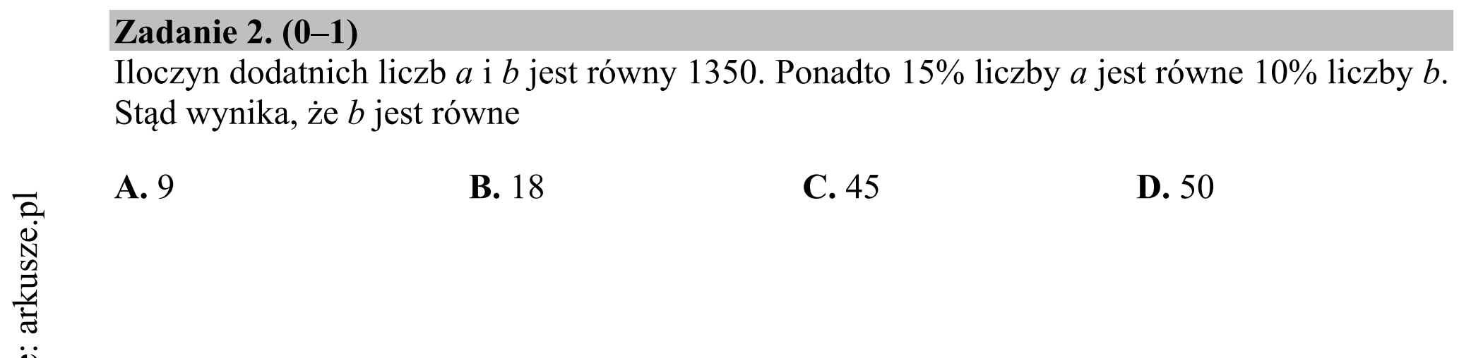 Matura dodatkowa, czerwiec 2017, podgląd zadania 2