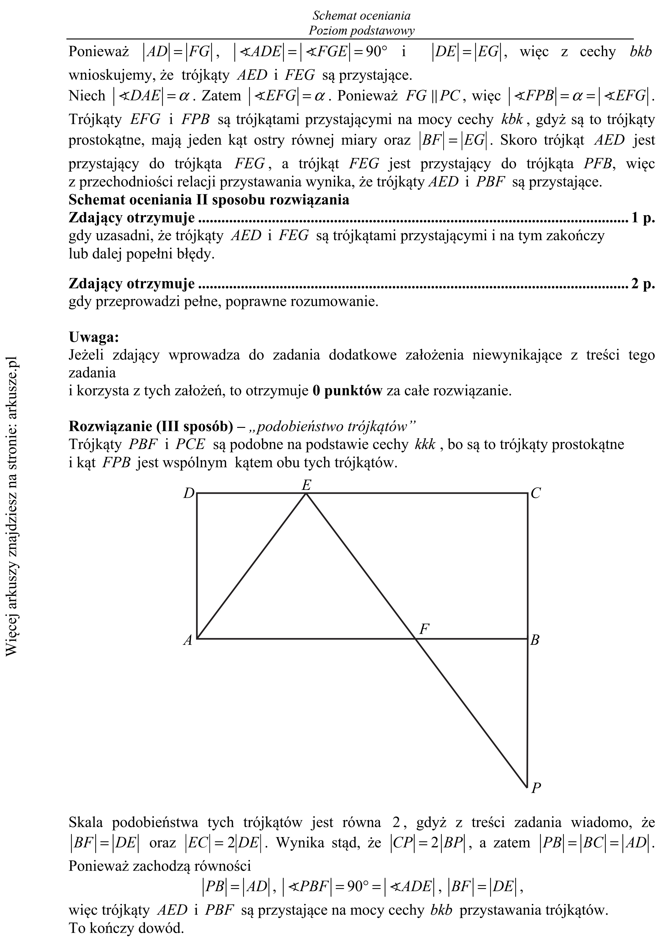 Matura dodatkowa, czerwiec 2018, odpowiedź do zadania 29, fragment 3