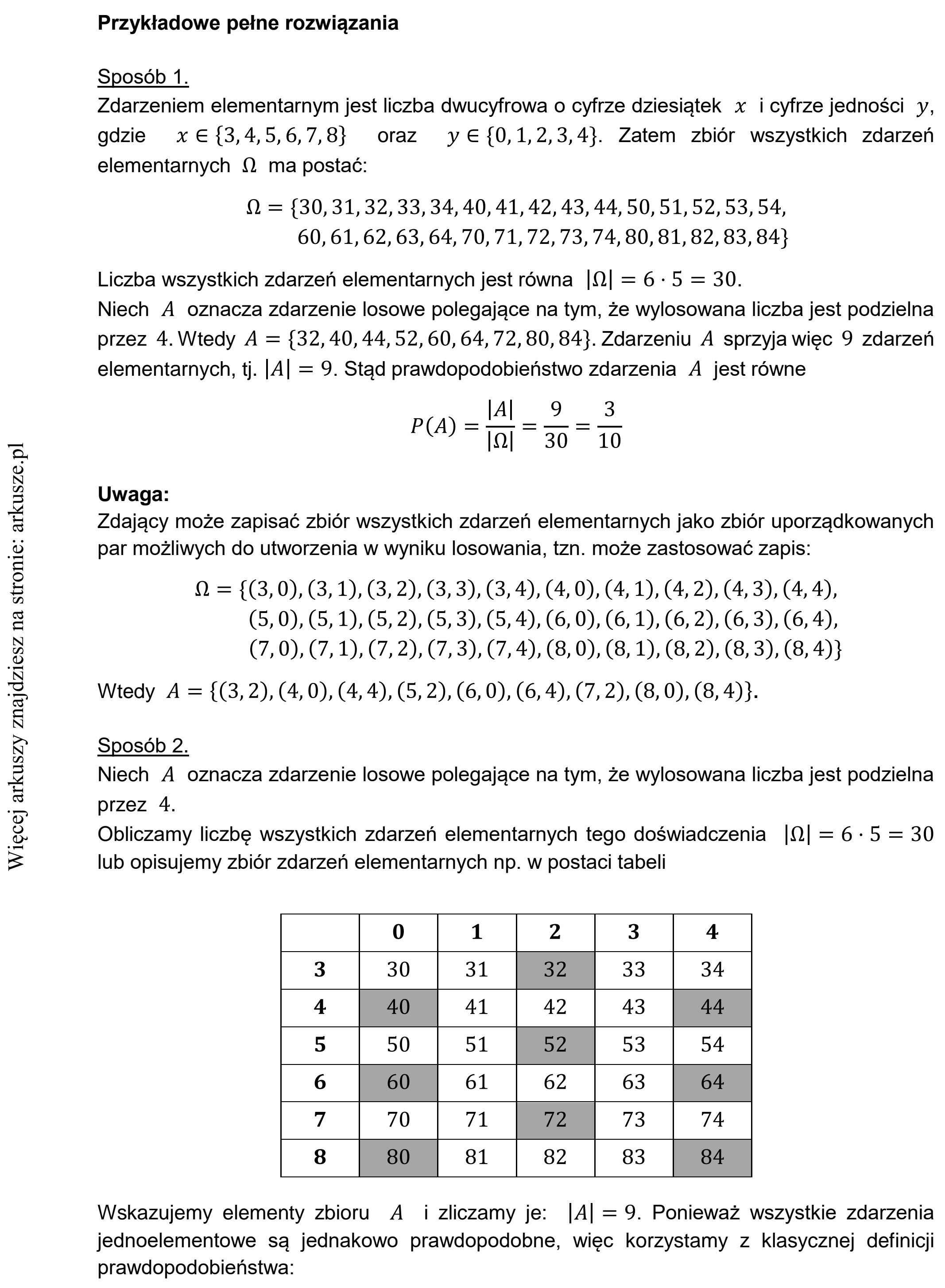 Matura dodatkowa, czerwiec 2021, odpowiedź do zadania 34, fragment 2