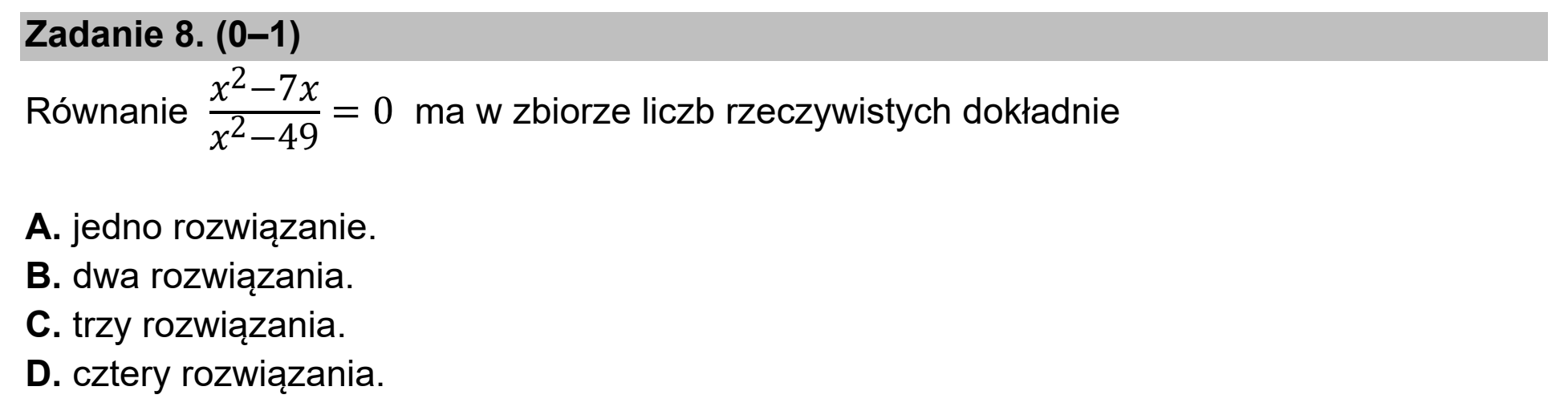 Matura dodatkowa, czerwiec 2021, podgląd zadania 8
