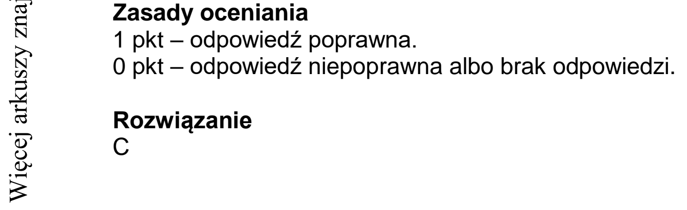 Matura dodatkowa, czerwiec 2022, odpowiedź do zadania 16