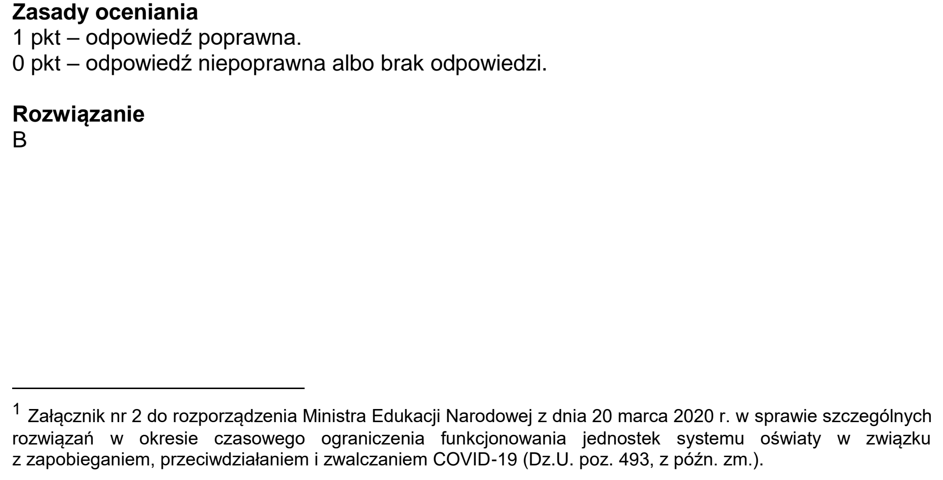 Matura dodatkowa, czerwiec 2022, odpowiedź do zadania 2