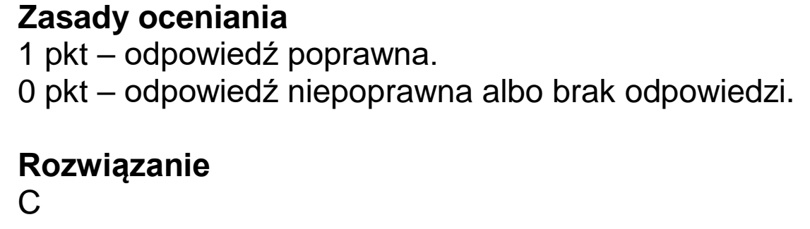 Matura dodatkowa, czerwiec 2022, odpowiedź do zadania 21