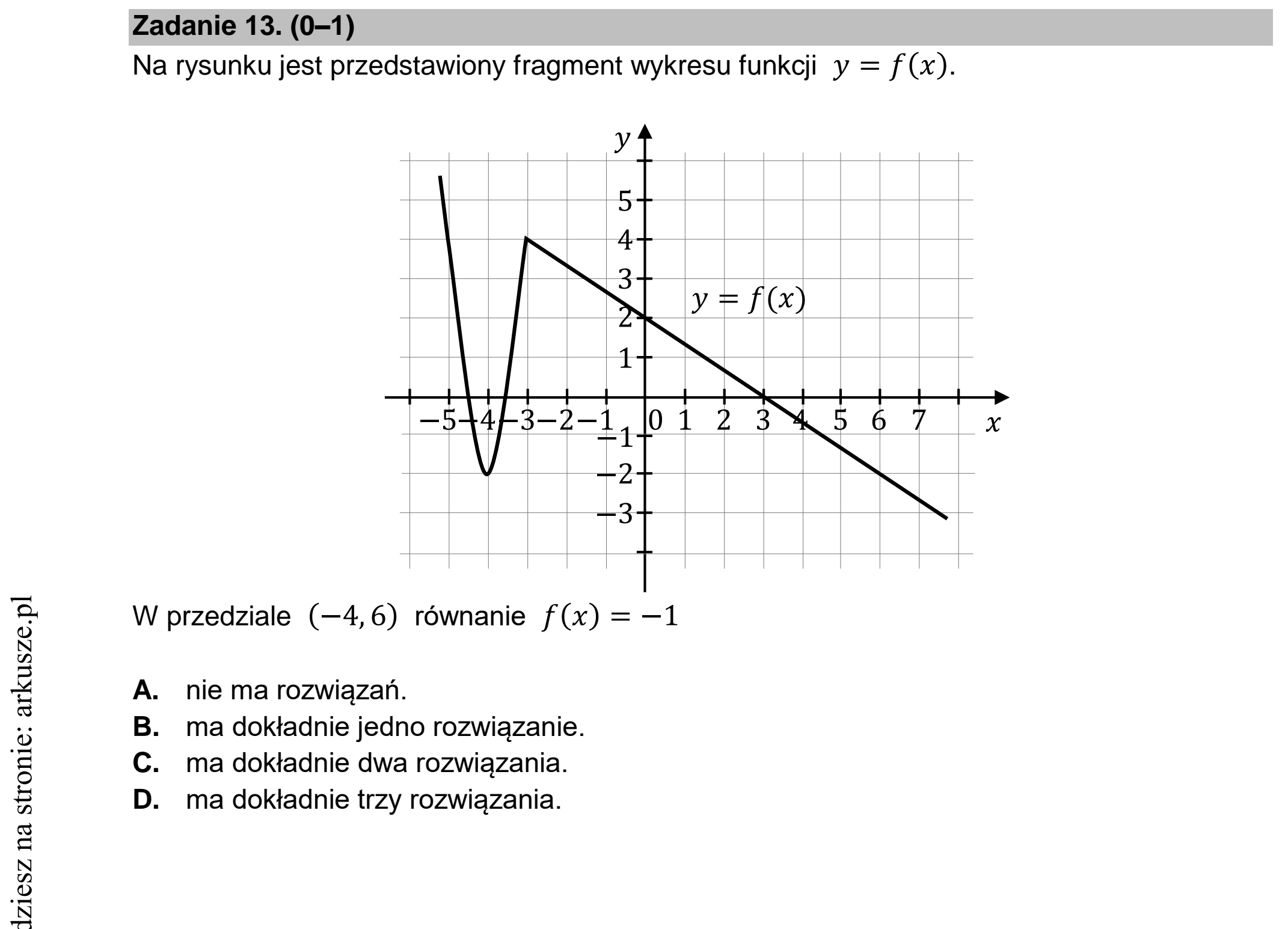 Matura dodatkowa, czerwiec 2022, zadanie 13