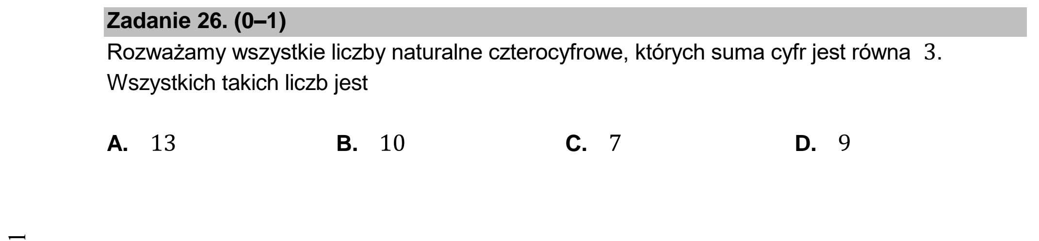 Matura dodatkowa, czerwiec 2022, zadanie 26