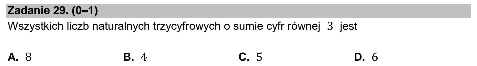Matura dodatkowa, czerwiec 2023, zadanie 29