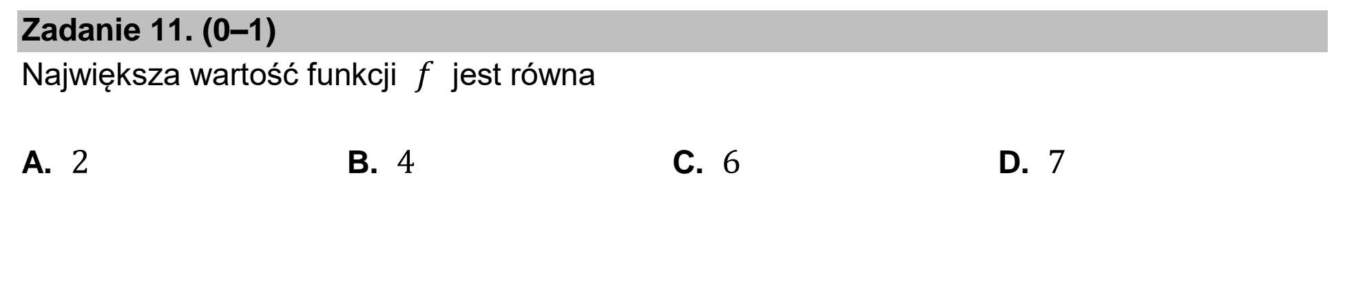 Matura dodatkowa, czerwiec 2024, zadanie 11