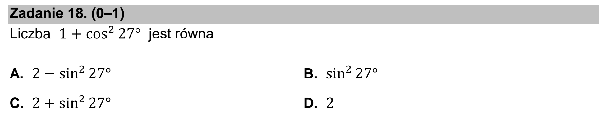 Matura dodatkowa, czerwiec 2024, zadanie 18