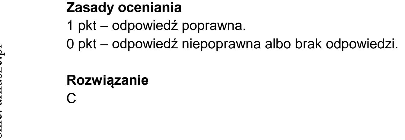Matura dodatkowa, czerwiec 2025, odpowiedź do zadania 1