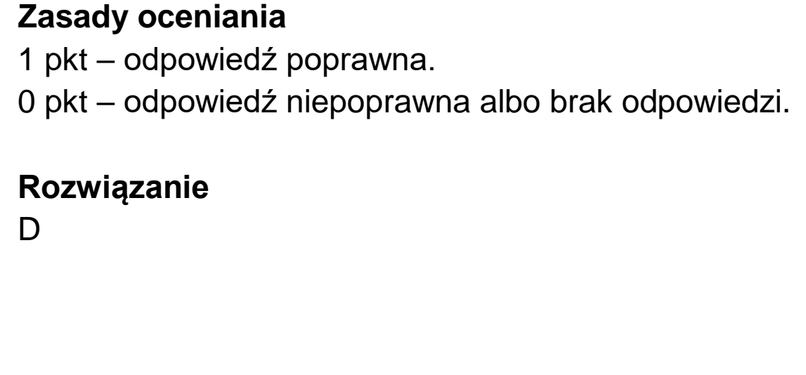Matura dodatkowa, czerwiec 2025, odpowiedź do zadania 9