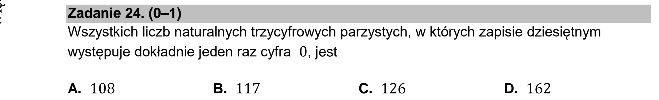 Matura dodatkowa, czerwiec 2025, zadanie 24