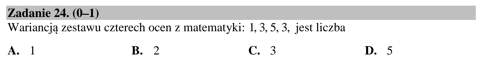 Matura dodatkowa, lipiec 2020, zadanie 24