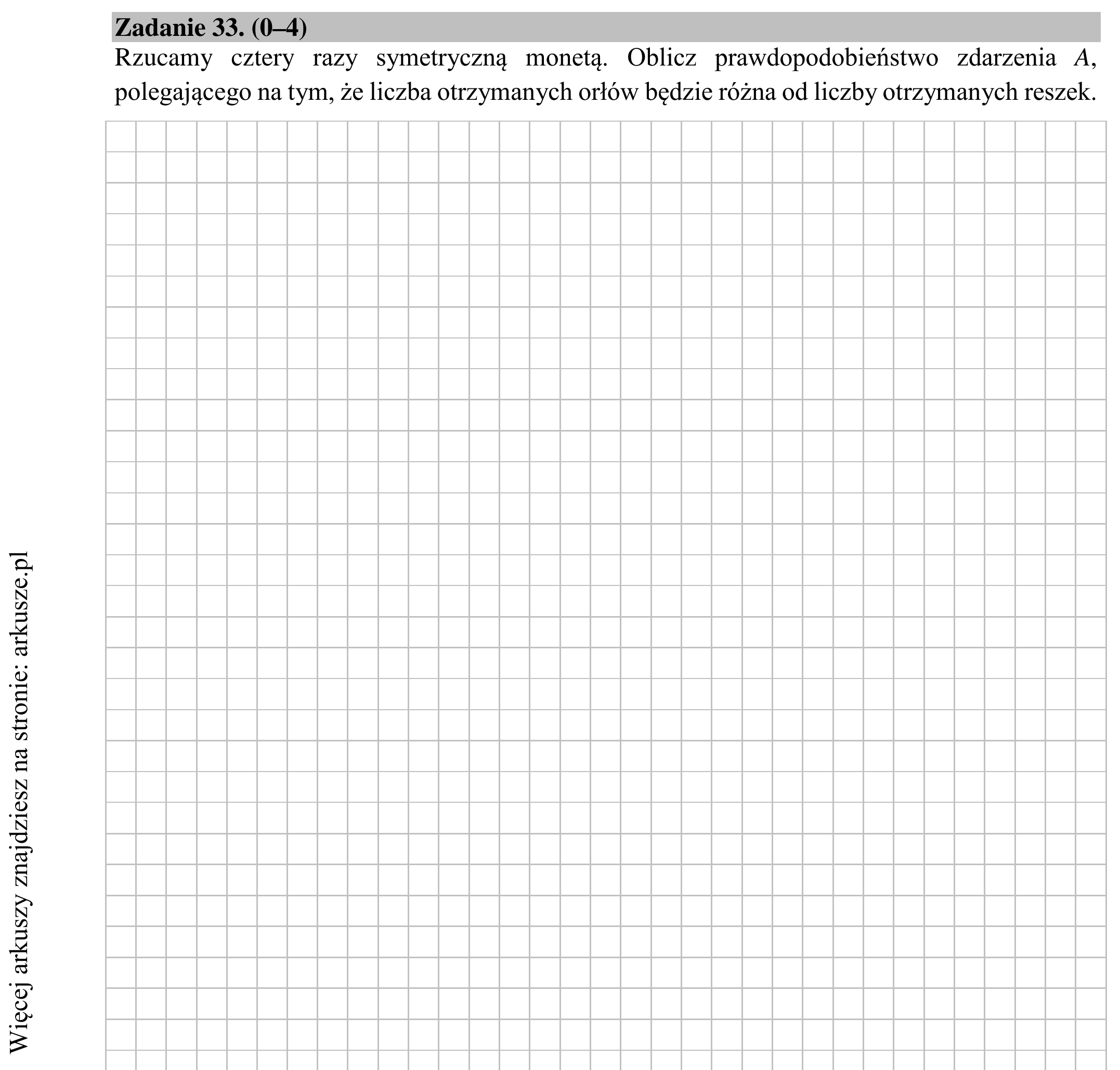 Matura dodatkowa, lipiec 2020, zadanie 33