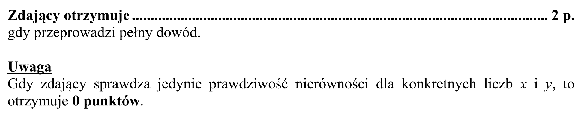 Matura, maj 2015, odpowiedź do zadania 27, fragment 3