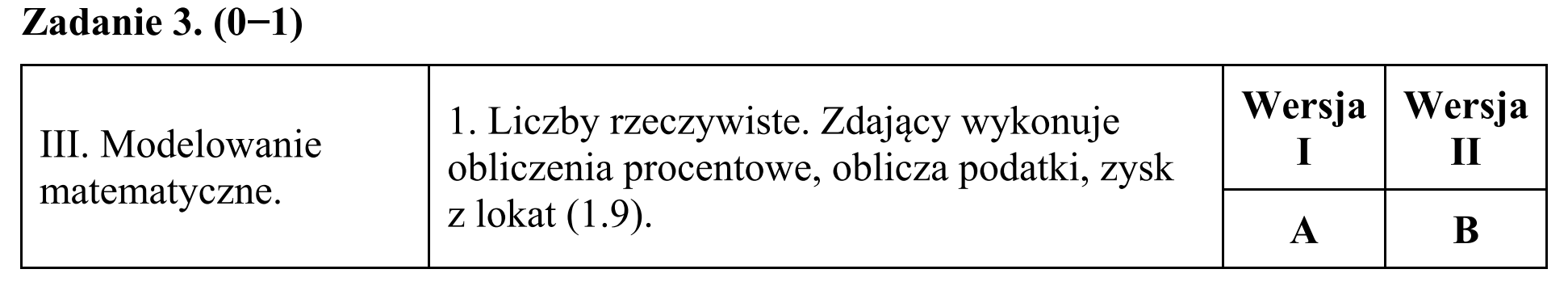 Matura, maj 2016, odpowiedź do zadania 3