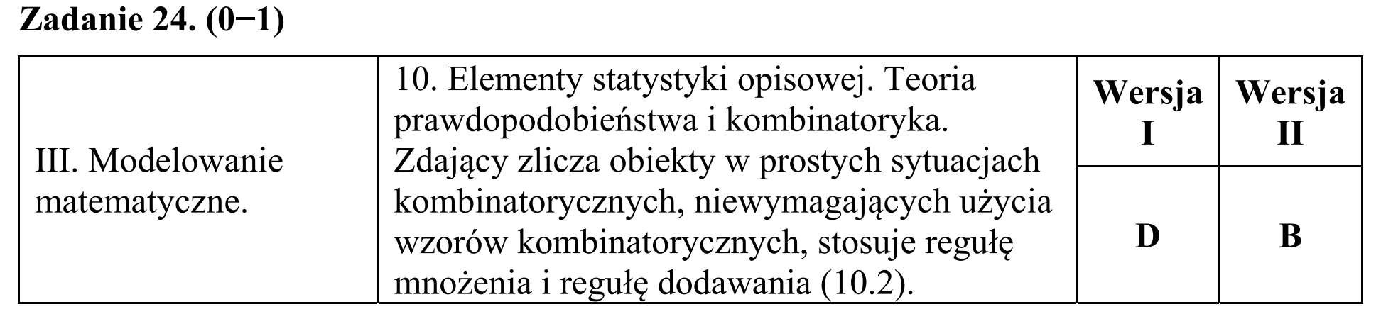 Matura, maj 2018, odpowiedź do zadania 24