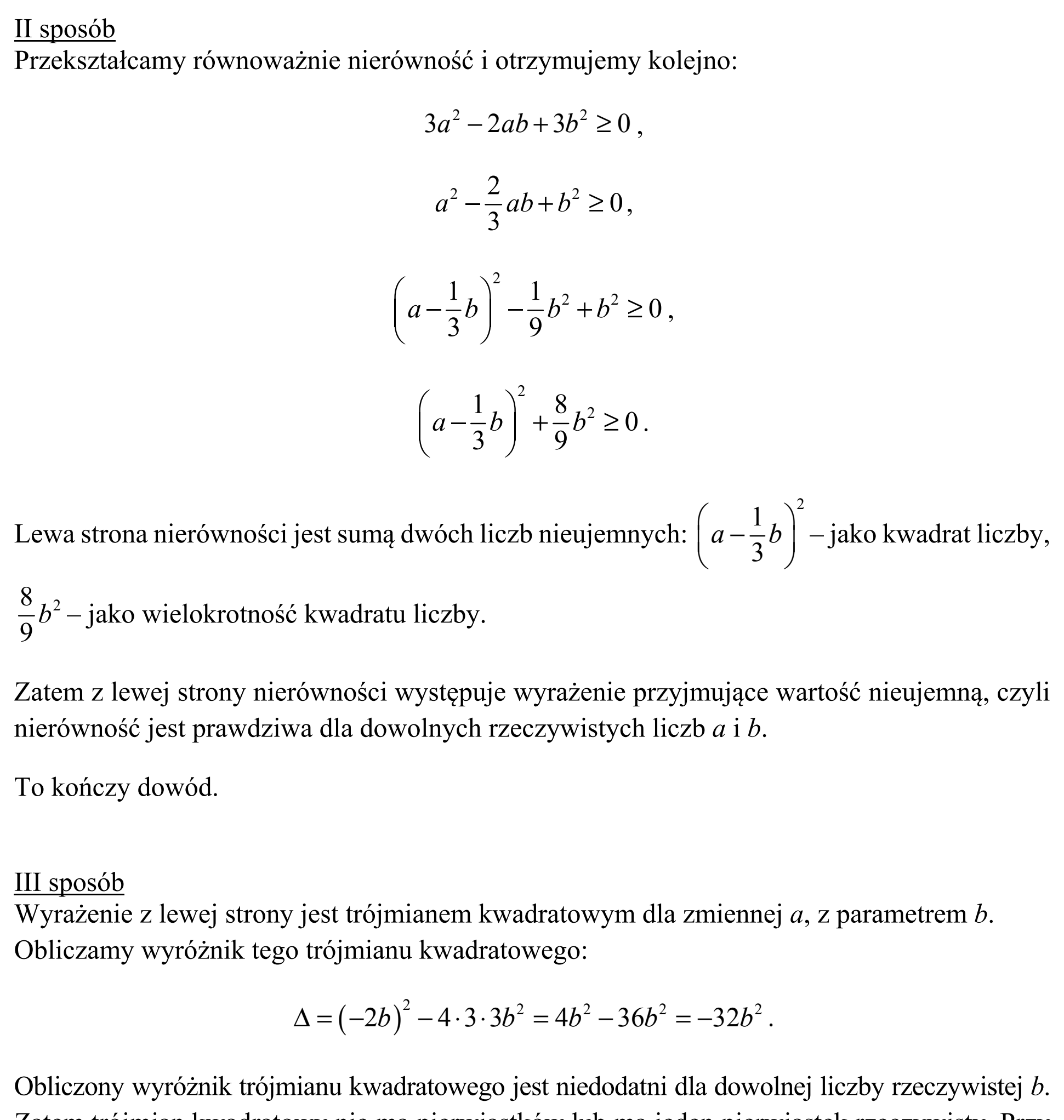 Matura, maj 2019, odpowiedź do zadania 28, fragment 3