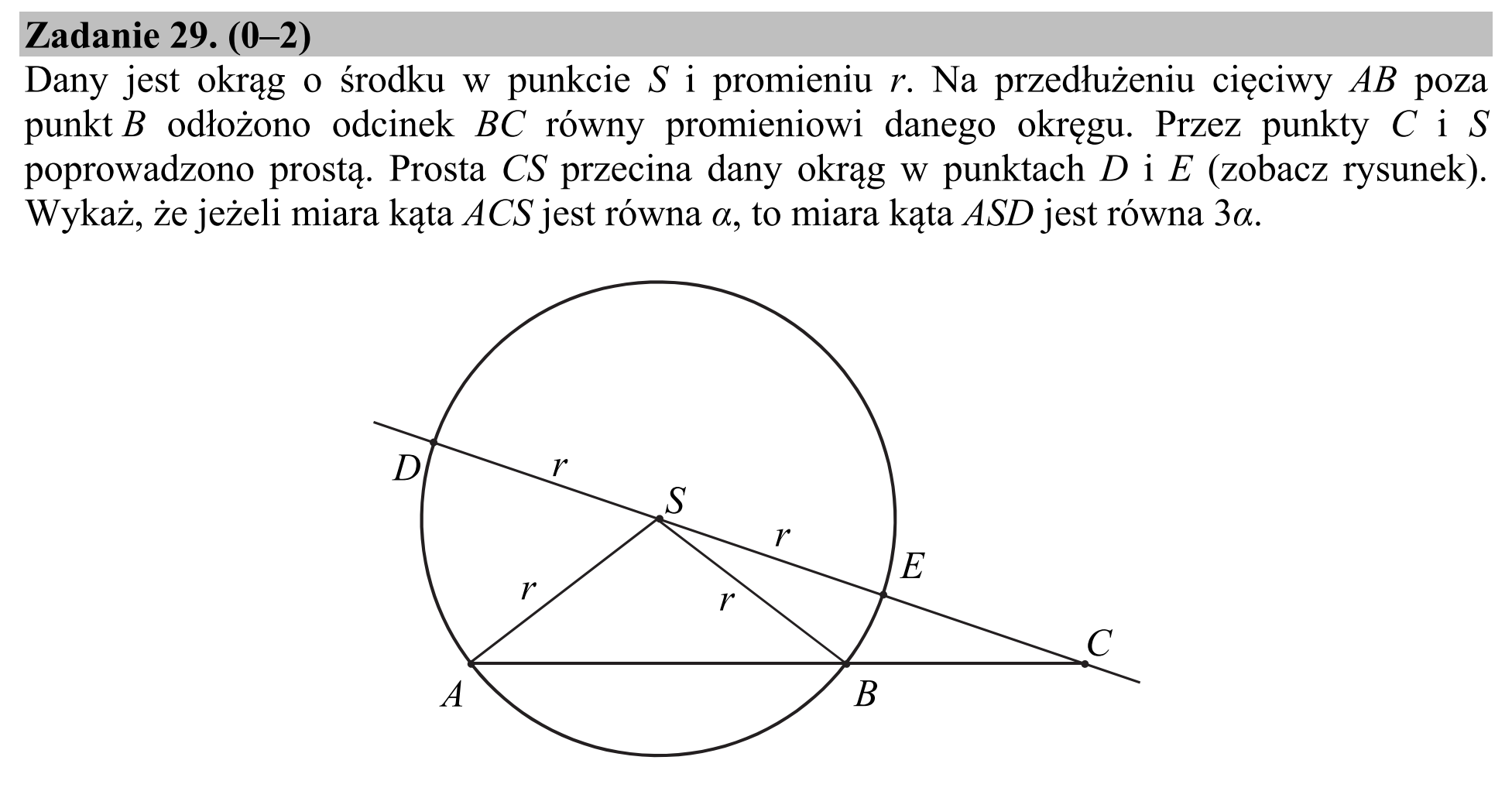 Matura, maj 2019, podgląd zadania 29