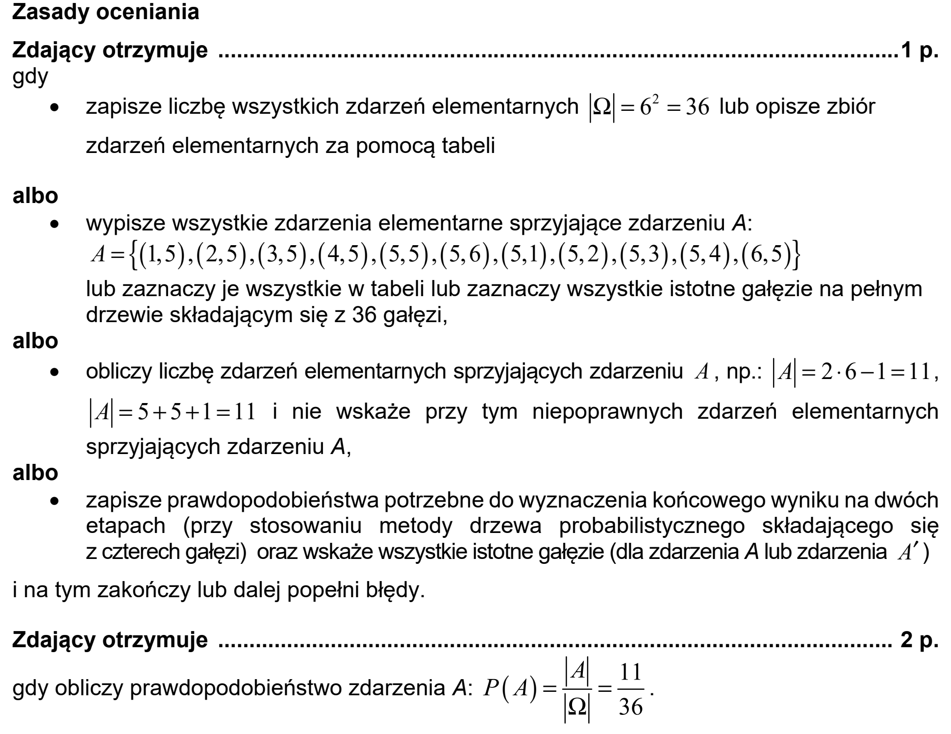 Matura, maj 2020, odpowiedź do zadania 30, fragment 1