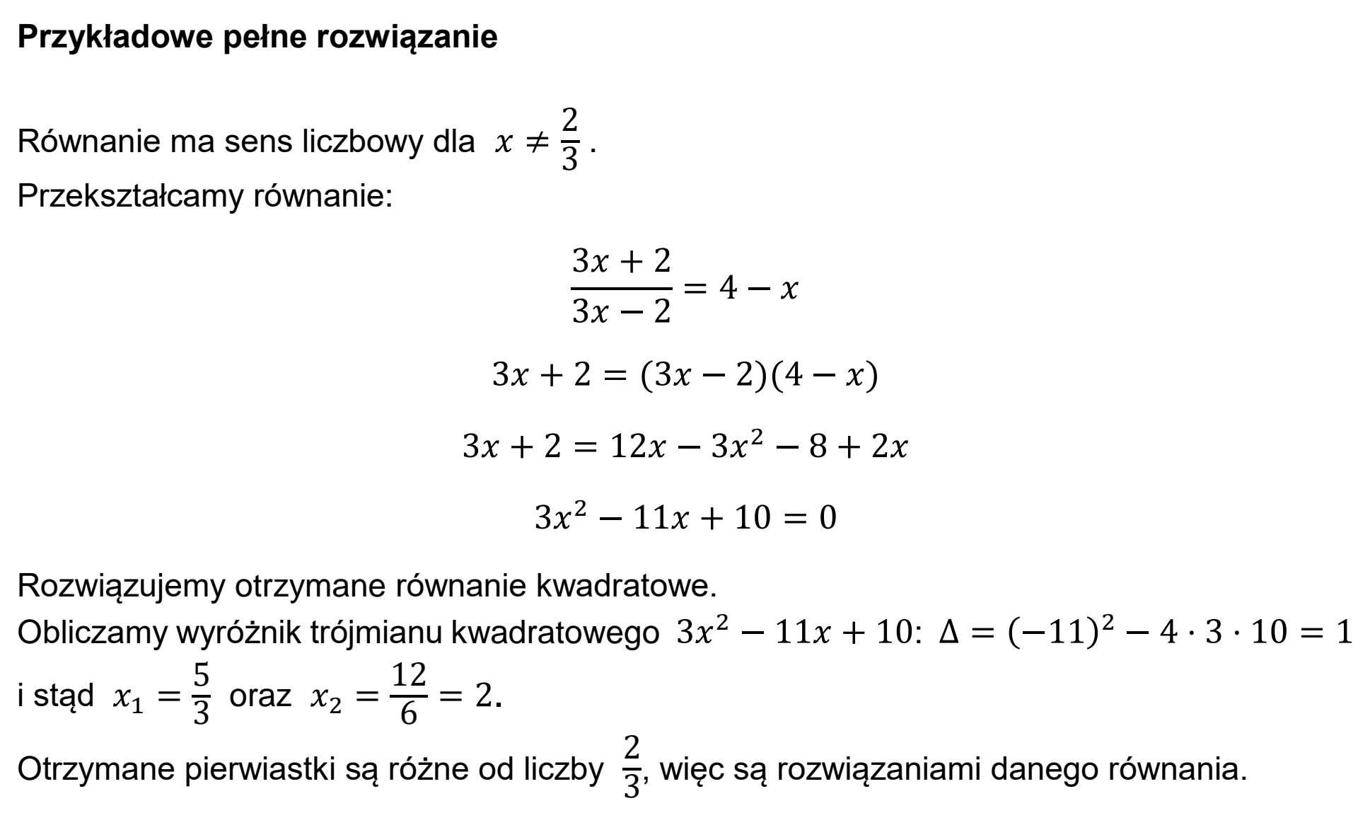 Matura, maj 2021, odpowiedź do zadania 32, fragment 2