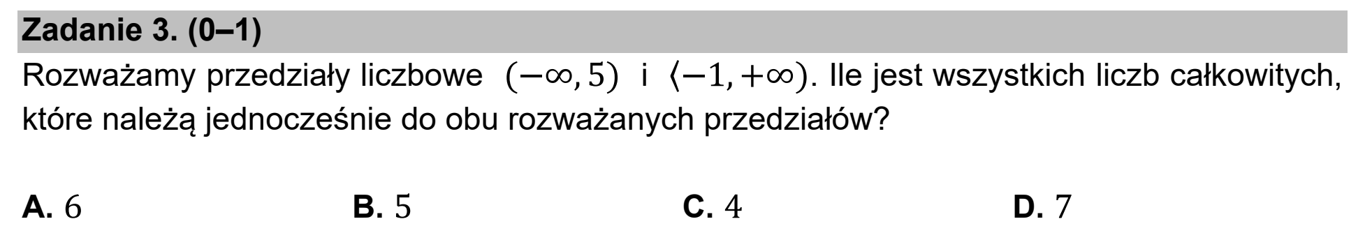Matura, maj 2021, podgląd zadania 3