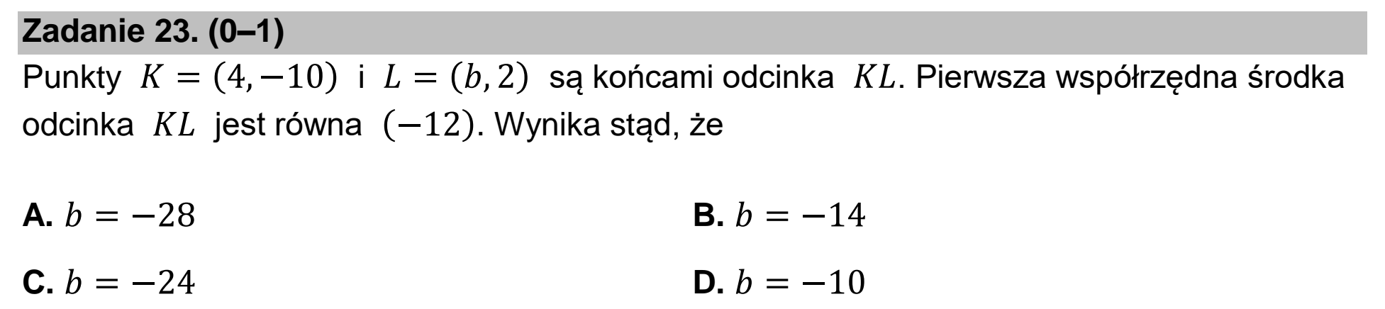 Matura, maj 2022, podgląd zadania 23