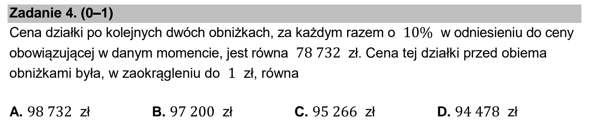 Matura, maj 2022, podgląd zadania 4