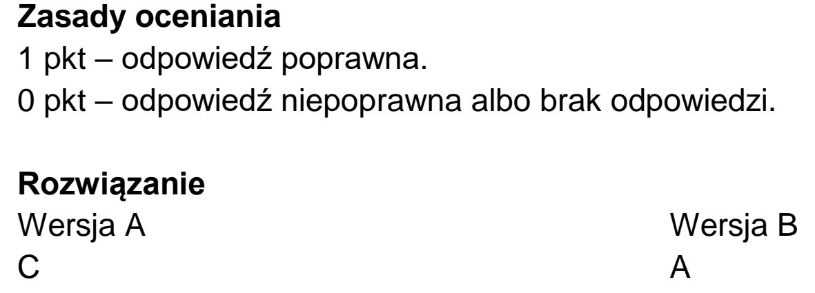 Matura, maj 2023, odpowiedź do zadania 6
