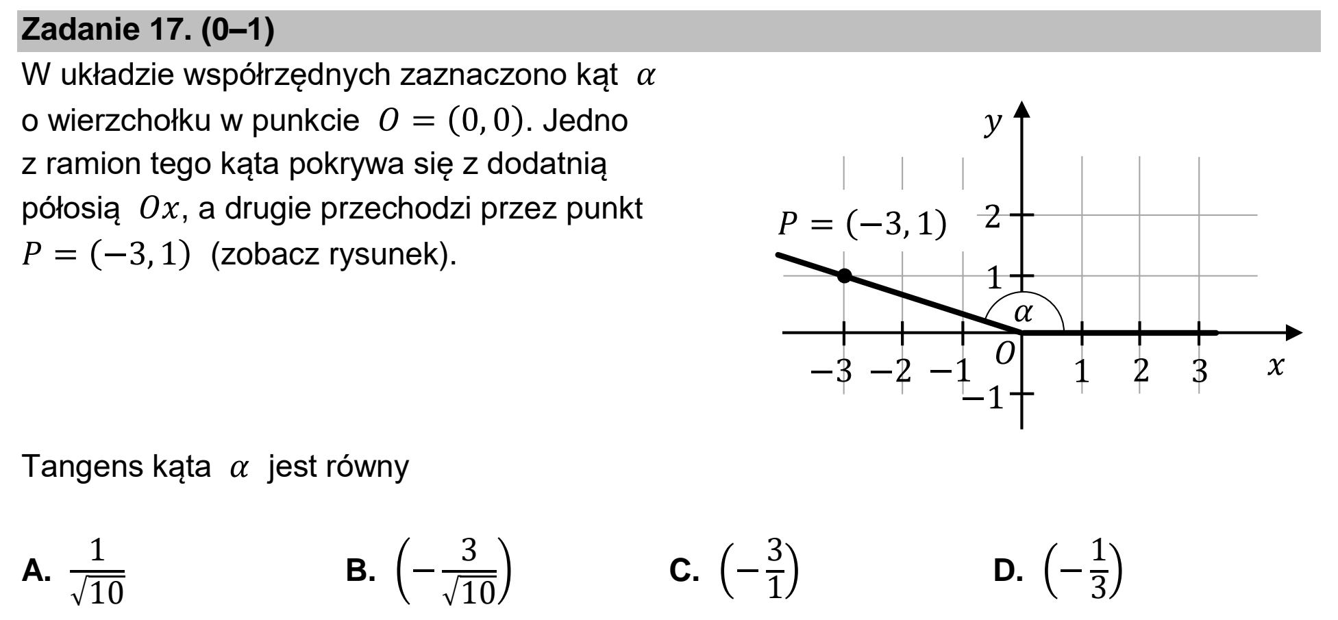 Matura, maj 2023, podgląd zadania 17