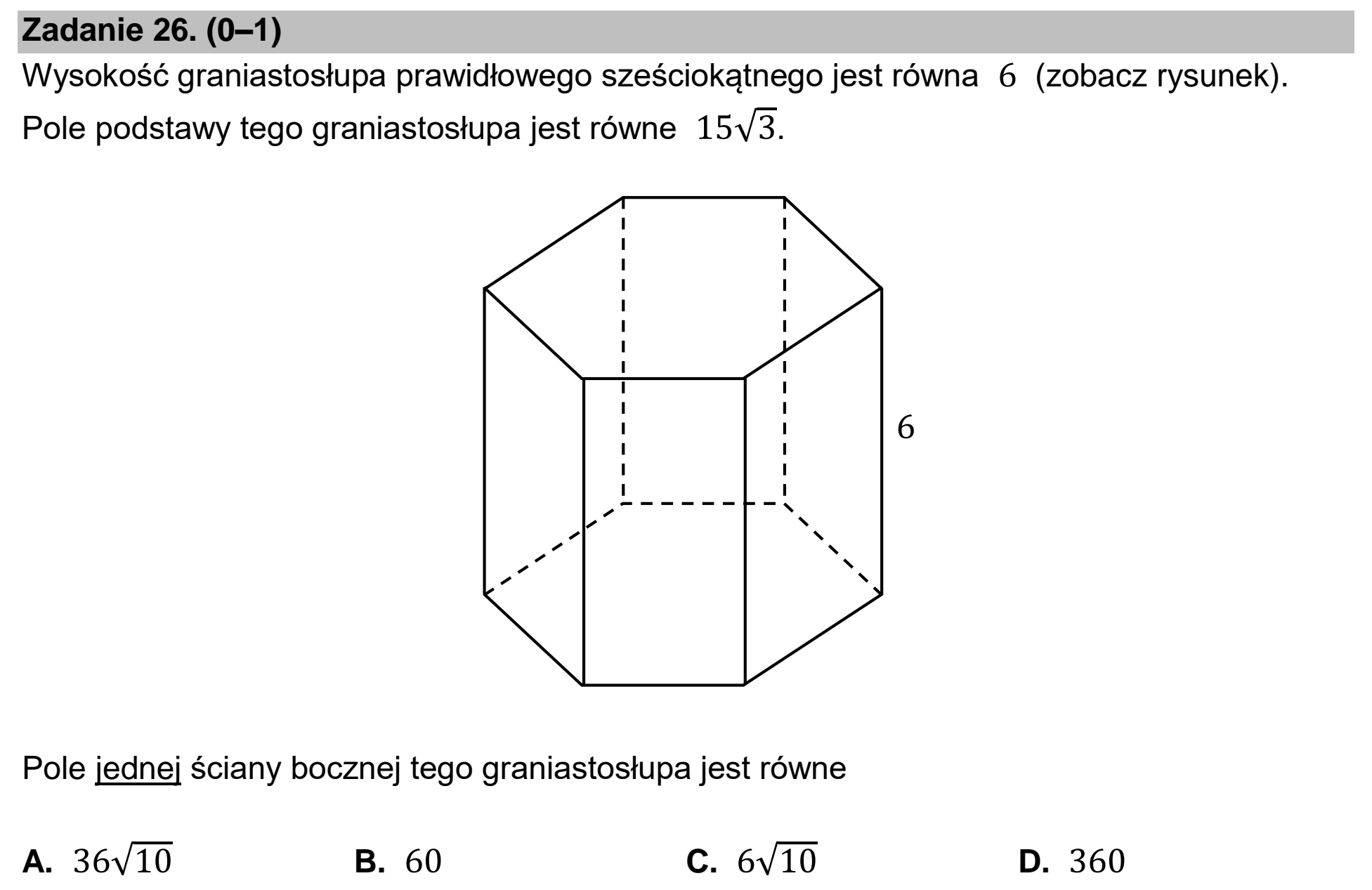 Matura, maj 2024, podgląd zadania 26