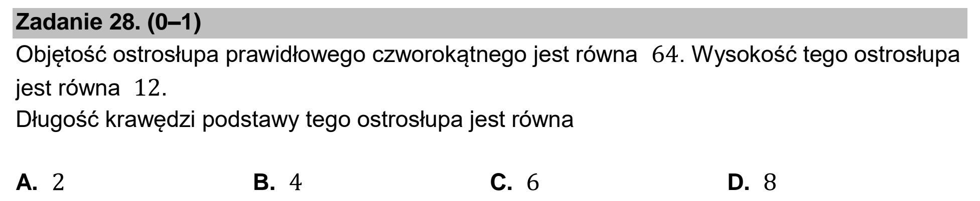 Matura, maj 2024, podgląd zadania 28