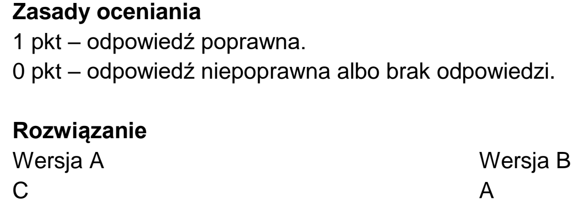 Matura, maj 2024, odpowiedź do zadania 22