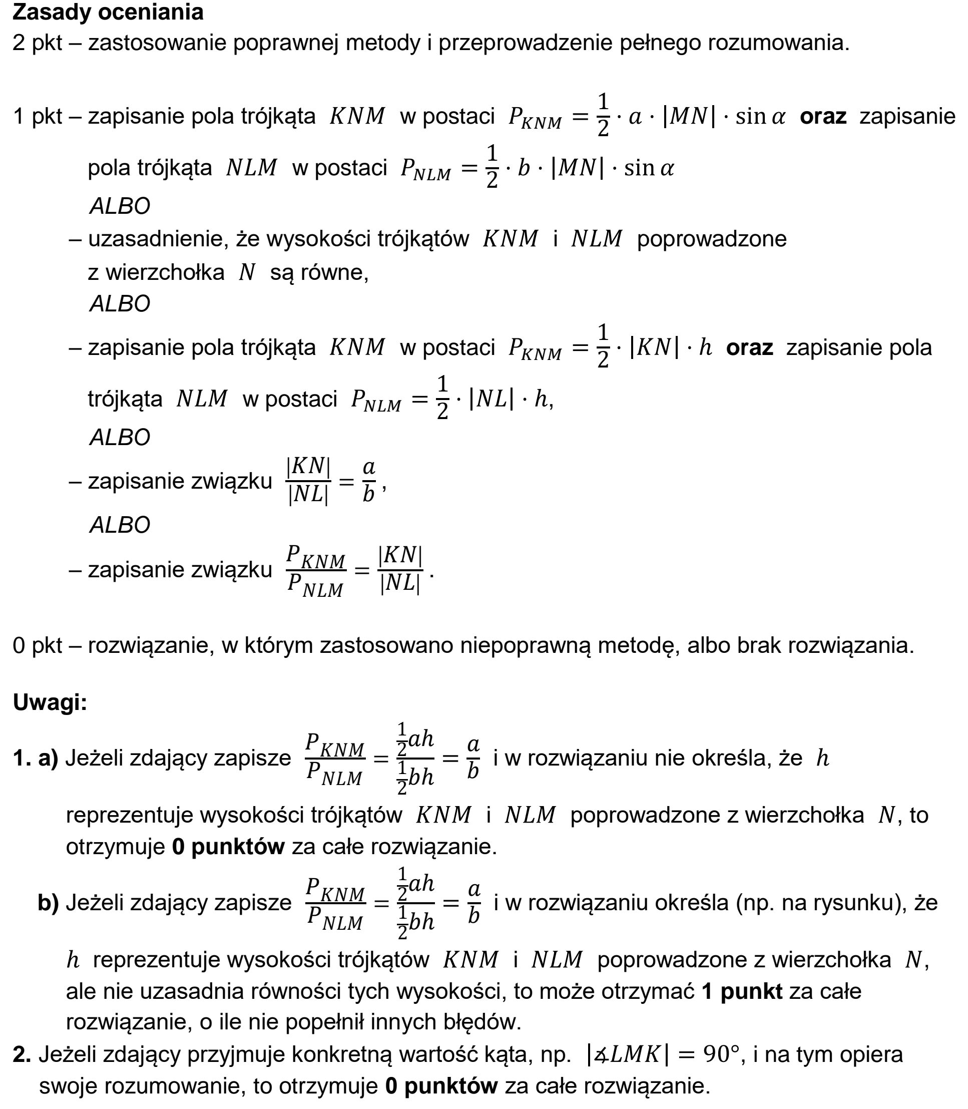 Matura, maj 2026, odpowiedź do zadania 29