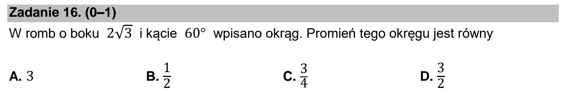 Matura próbna, marzec 2021, podgląd zadania 16
