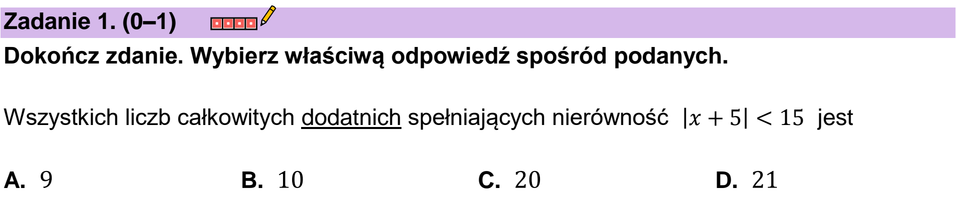 Matura dodatkowa, czerwiec 2023, podgląd zadania 1