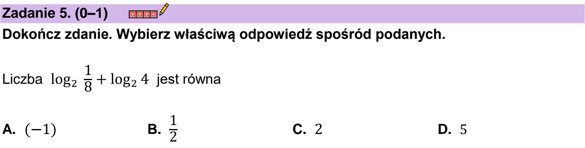 Matura dodatkowa, czerwiec 2023, podgląd zadania 5
