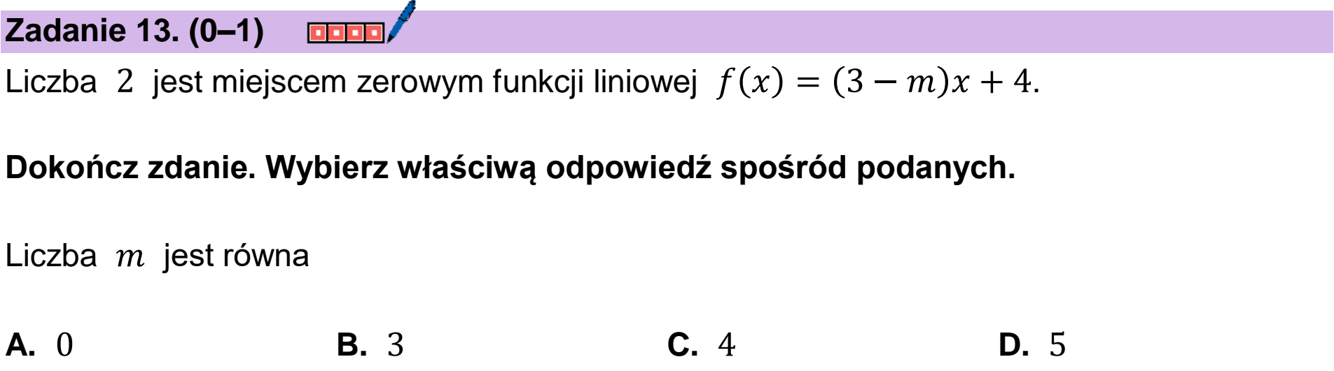 Matura dodatkowa, czerwiec 2024, podgląd zadania 13