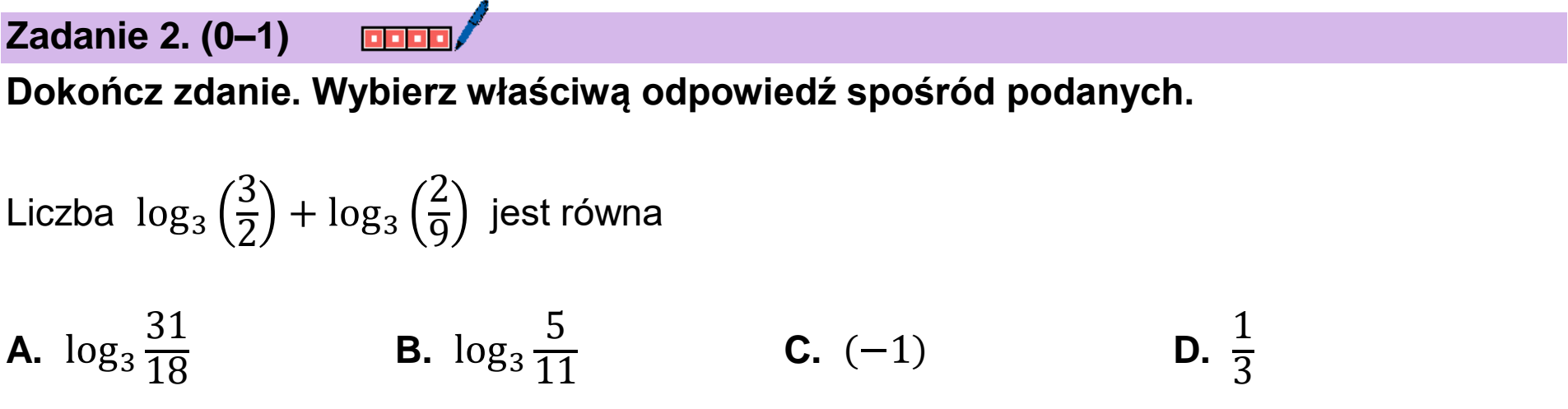 Matura dodatkowa, czerwiec 2024, podgląd zadania 2