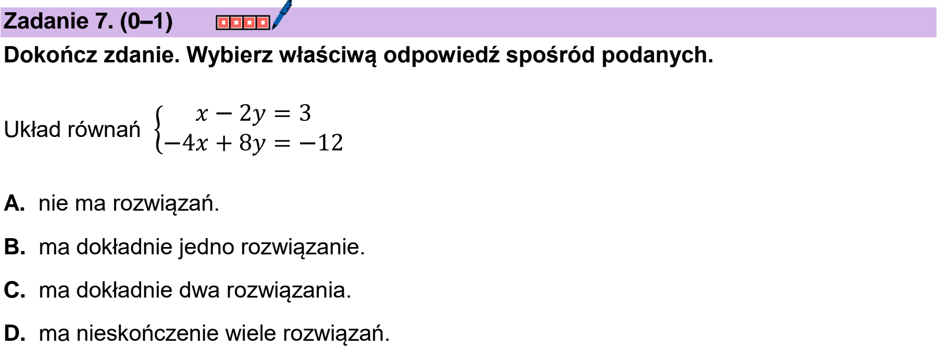 Matura dodatkowa, czerwiec 2024, podgląd zadania 7