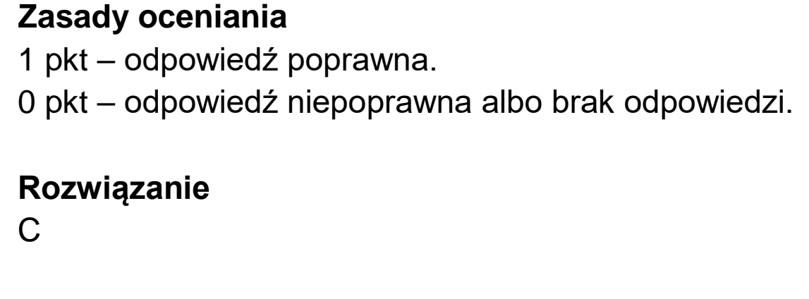 Matura dodatkowa, czerwiec 2025, odpowiedź do zadania 17