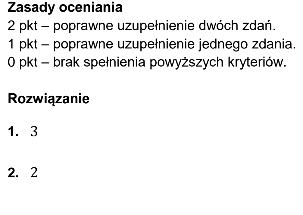 Matura dodatkowa, czerwiec 2026, odpowiedź do zadania 12.1