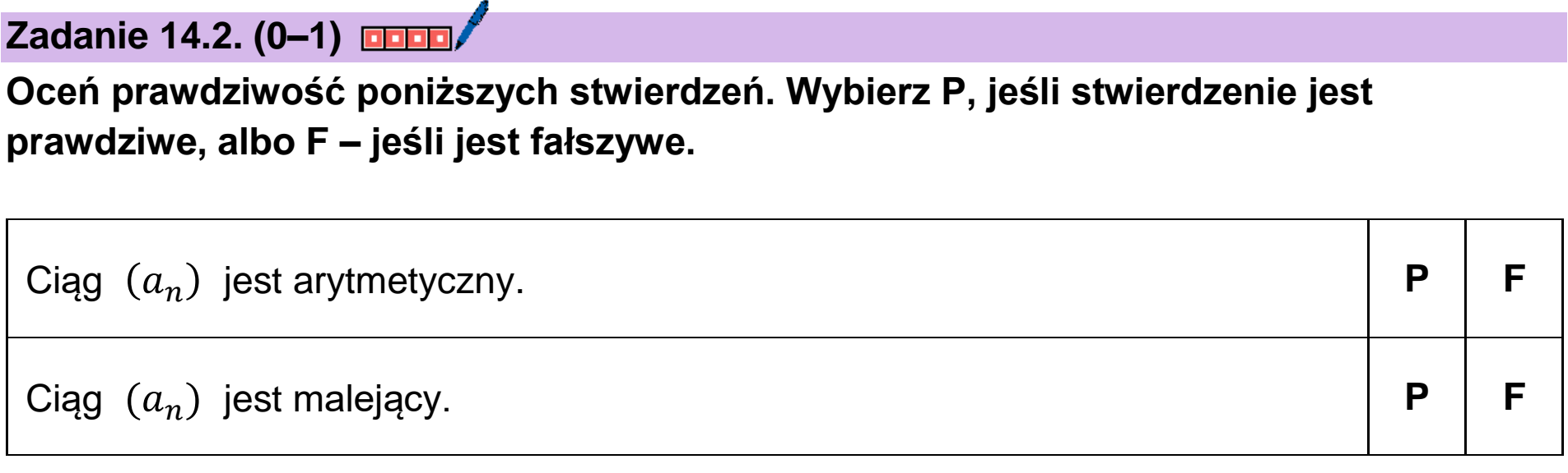 Matura dodatkowa, czerwiec 2026, zadanie 14.2