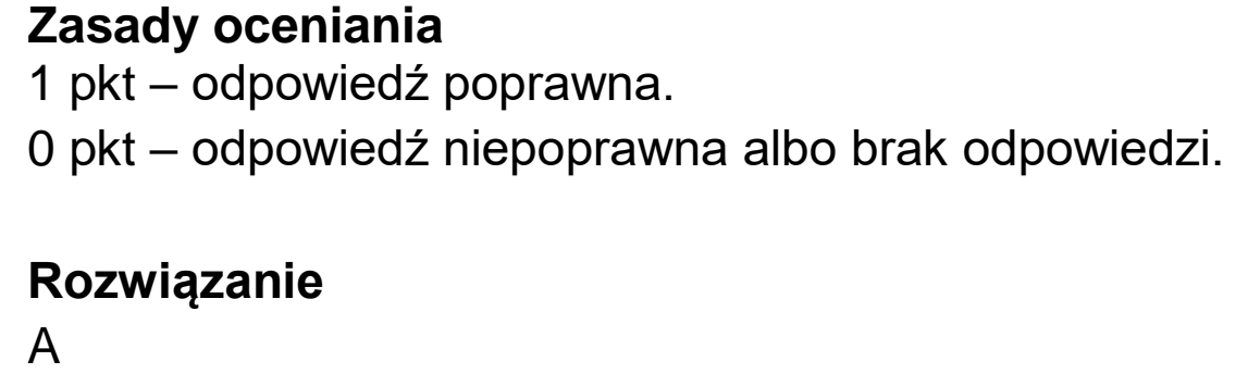 Matura próbna, grudzien 2022, odpowiedź do zadania 2