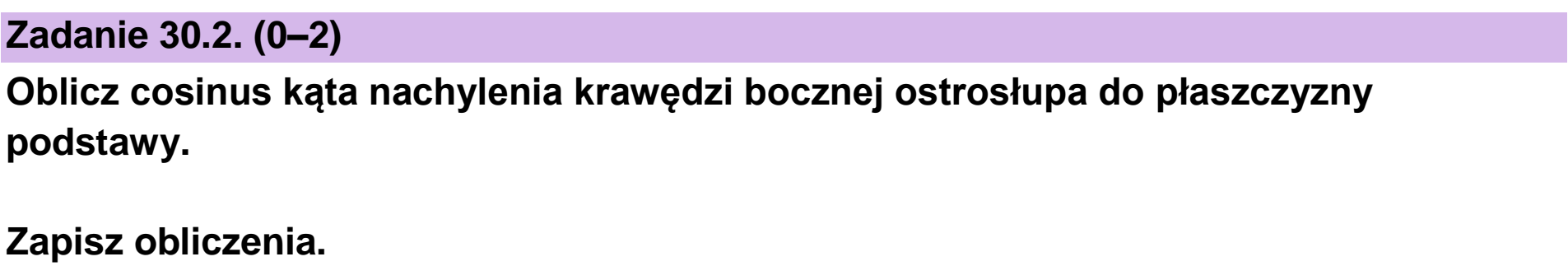 Matura próbna, grudzien 2022, zadanie 30.2
