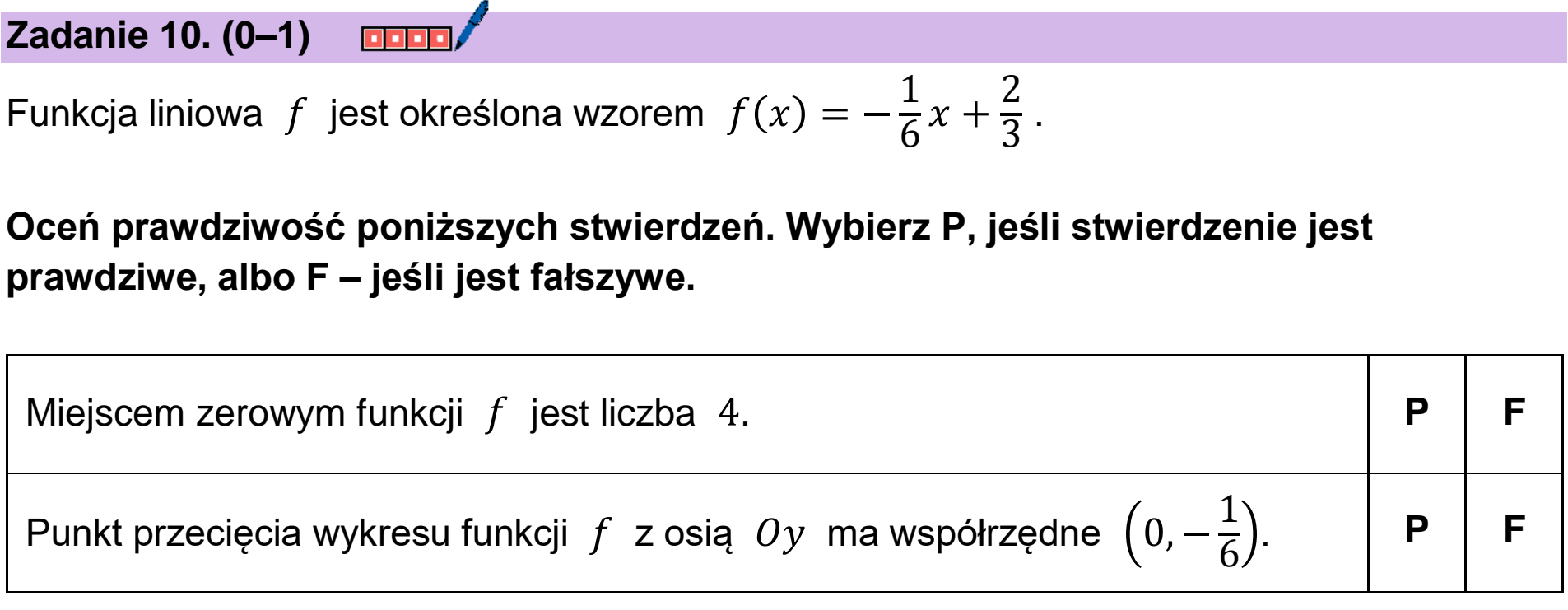 Matura próbna, grudzien 2023, podgląd zadania 10