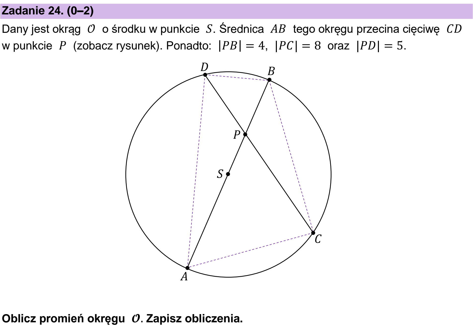 Matura próbna, grudzien 2023, podgląd zadania 24