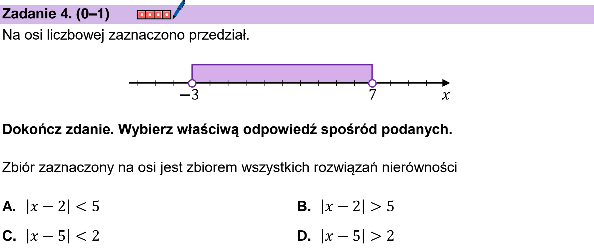 Matura próbna, grudzien 2023, podgląd zadania 4