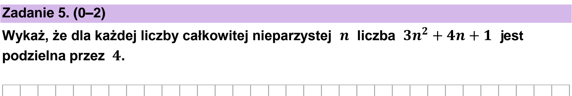 Matura próbna, grudzien 2023, podgląd zadania 5